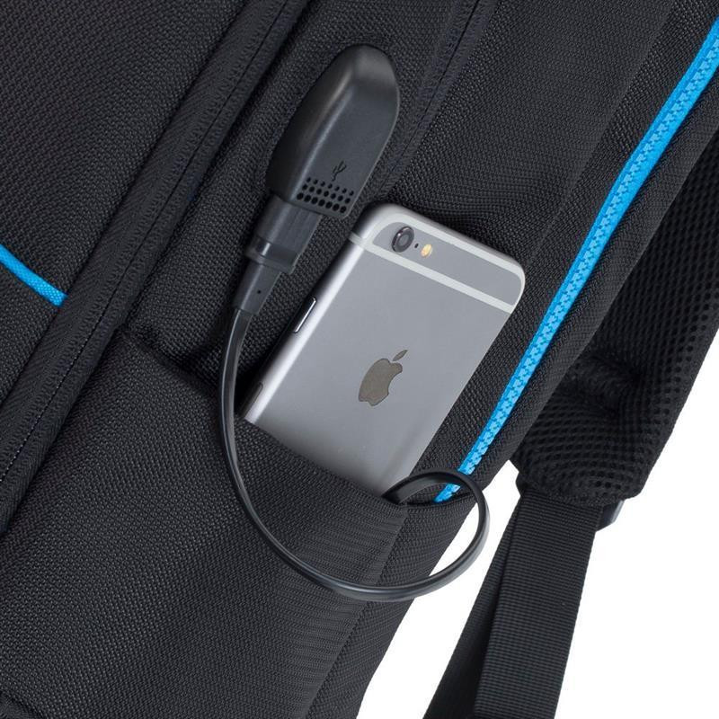 Рюкзак для ноутбука Rivacase 7860 17.3" Black Чорний Харків - фото 15