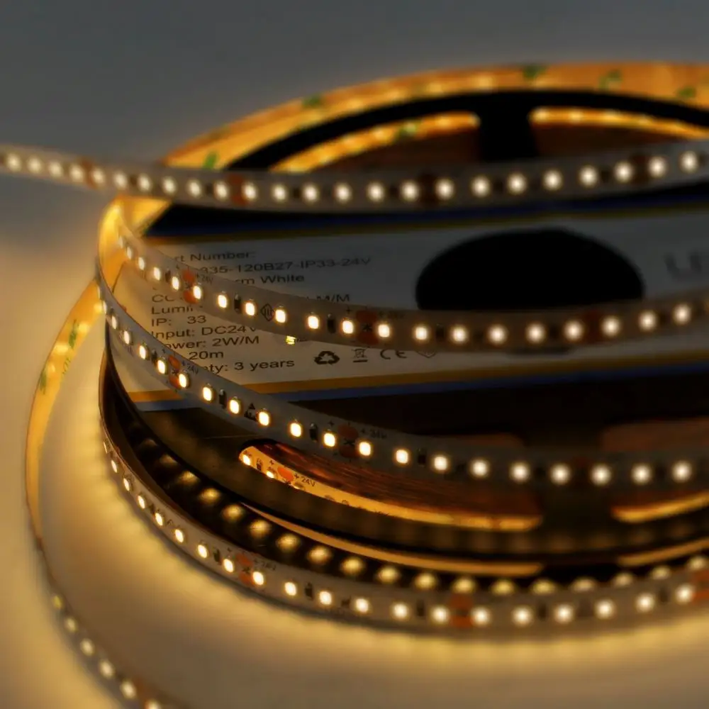LED-STIL LED стрічка LED-STIL 2700K, 2 Вт/м, 2835, 120 діодів, IP33, 24V, 220 LM, тепле світло Коломыя - изображение 3