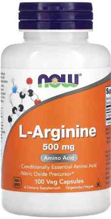 L-аргинин NOW L-Arginine 500mg - 100caps Киев
