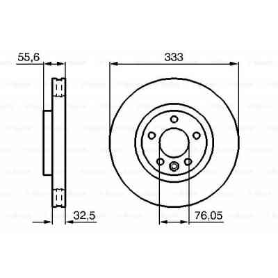 Гальмівний диск Bosch 0 986 479 096 Вінниця
