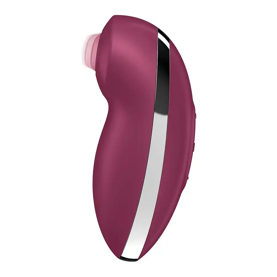 Вібростимулятор-пульсатор Satisfyer Tap & Climax 2 Red Львів - фото 2