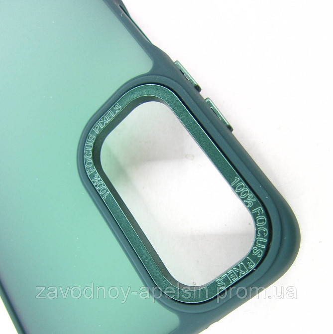Samsung A05s A057 Чохол матовий Frame TPU+PC (зелений) Одеса - фото 3