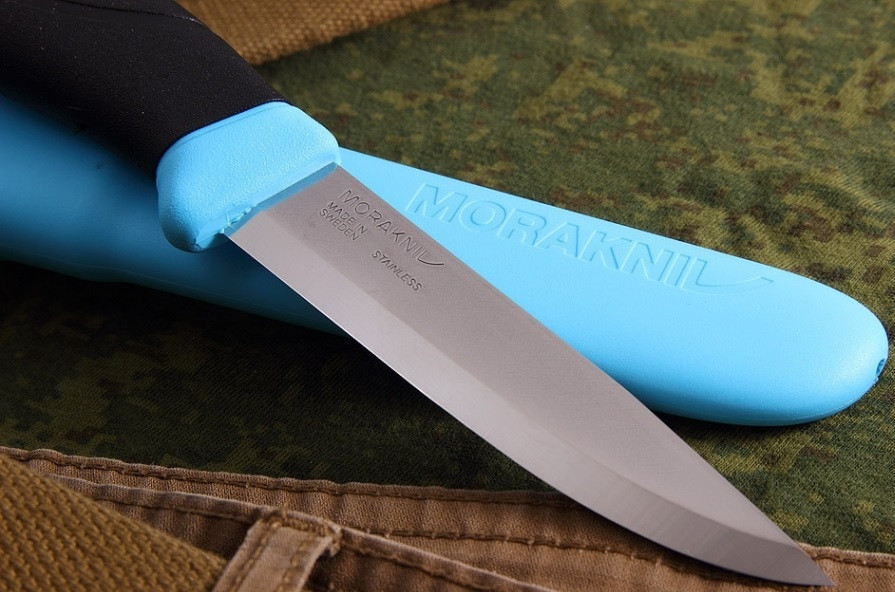 Кухонний Ніж універсальний із чохлом Morakniv "Companion" Blue (12159) Нержавіюча сталь Нововолинськ - фото 9