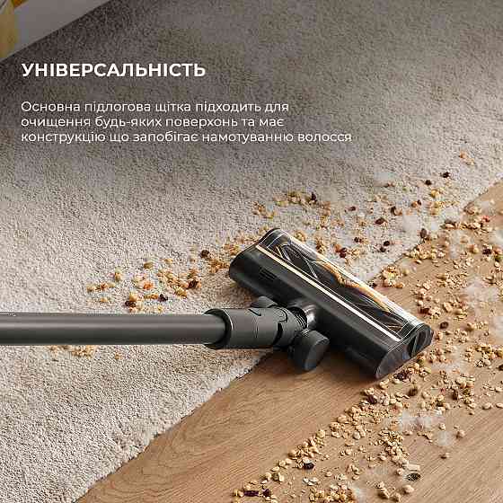 Акумуляторний пилосос Dreame R10 Pro Aqua (VZV15A) ( Сірий ) Харків