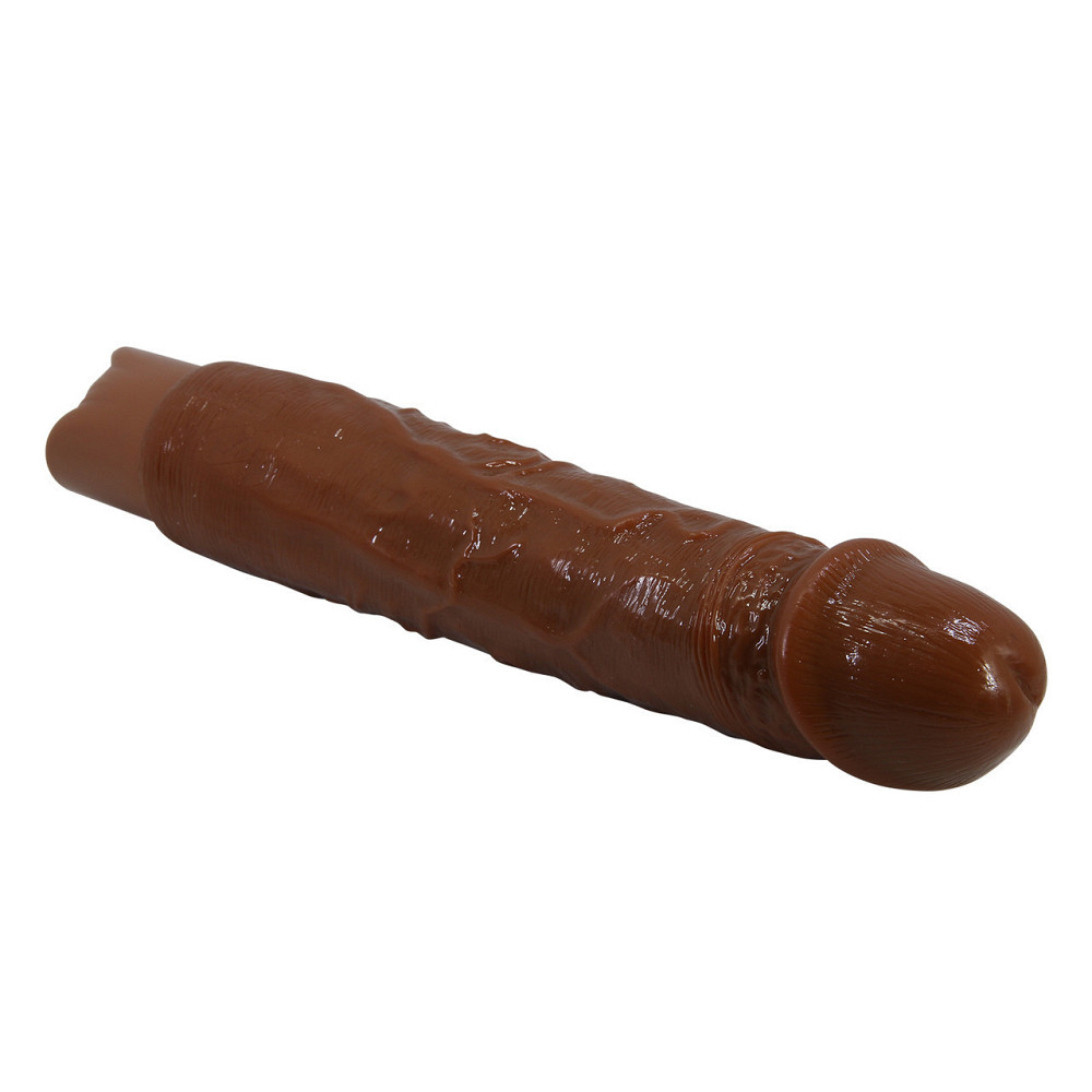 Реалистичный вибратор - Pretty Love Rufus Realistic Vibrating Dildo Brown Sex Aura Киев - изображение 6