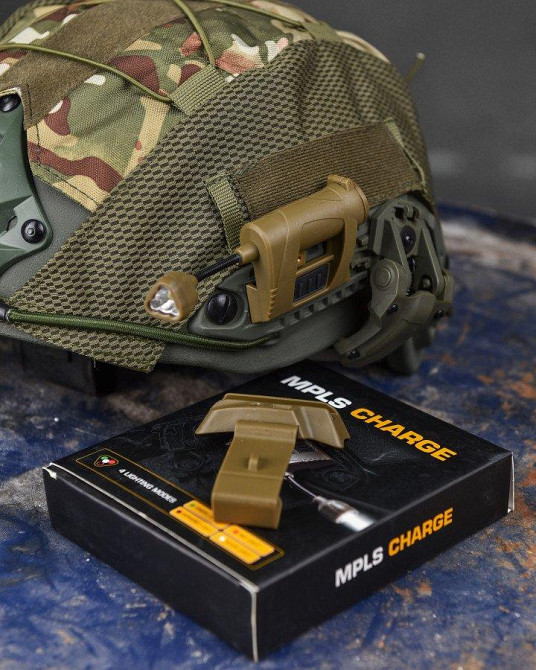 Тактический фонарик на шлем с креплением Одесса - изображение 7