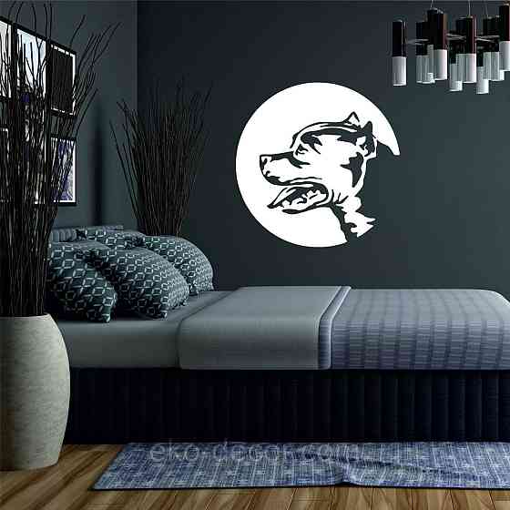 Декоративне настінне Панно «Стафф», Декор на стіну 90*90 см, Білий Київ