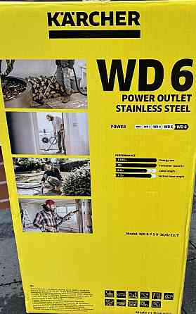 Пылесос KARCHER WD6 P S V-30/6/22/T с розеткой пилосос kercher. Харків