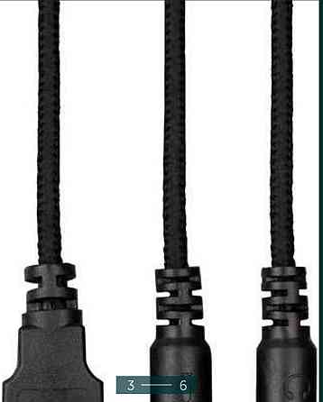 Гарнитура игровая : 2E GAMING HG340 RGB 3.5mm. Black. Харьков