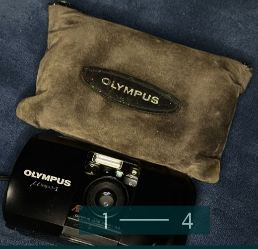 Фотоаппарат Olympus mju i black 35mm. Киев - изображение 4
