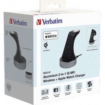 Зарядное устройство Verbatim 2in1 Apple Watch and iPhone Charging Stand (49555) Винница - изображение 4