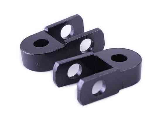 Подовжувач заднього амортизатора, к-т 2 шт.: 25 мм, чорний Мукачево