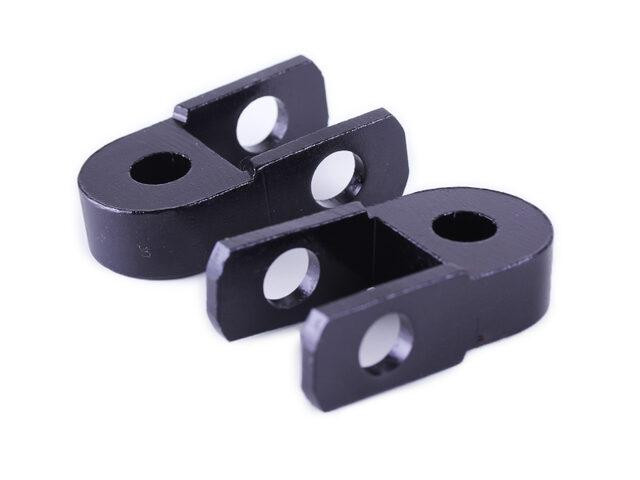 Подовжувач заднього амортизатора, к-т 2 шт.: 25 мм, чорний Мукачево - фото 1