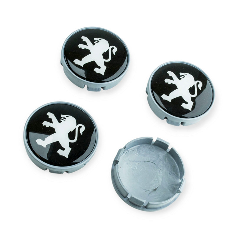 Ковпачок заглушка диска peugeot 56/58мм (к-т 4шт) Мукачево - фото 1