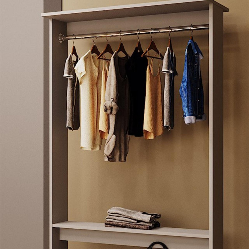 Гардеробная стойка Doros Д2 85х41,6х150 см Дуб сонома (DRS-011417) Львов - изображение 2