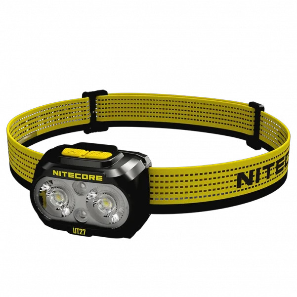 Налобний ліхтар для бігу з універсальним живленням Nitecore UT27 Pro (3xAAA USB-C) Чорний Вінниця - фото 2