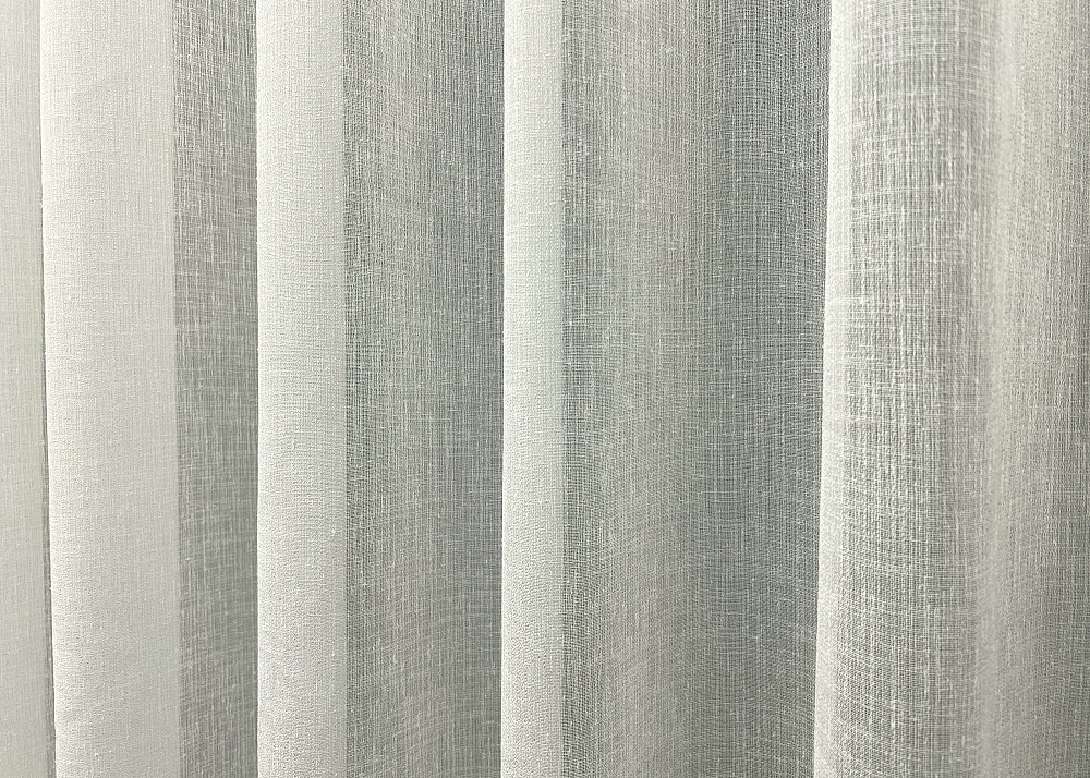 Тюль VR-Textil 2042т Льон Шліфований однотонний з відблиском Кремовий 400х270 см (42-1157) Київ - фото 7