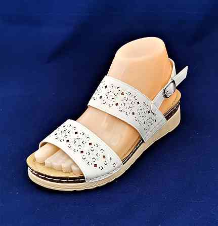 Жіночі Сандалі Босоножки на Танкетці Платформа Бжевелітні (розміри: 37,38,39,40) - 51-3 Дніпро