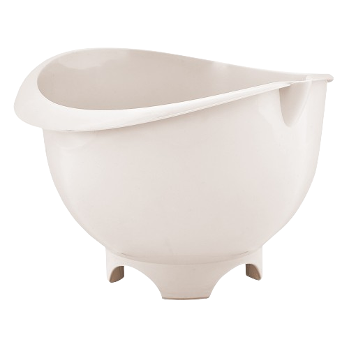 Миска для міксера 3л пластик біла троянда Алеана Житомир - фото 1