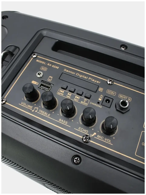 Портативная акустическая колонка RX-6248 с микрофоном и пультом Винница - изображение 10
