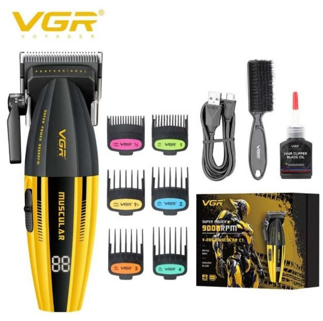 Профессиональная аккумуляторная машинка Аккумулятор, Машинка для стрижки аккумуляторная с насадками SB-83 Львов - изображение 2