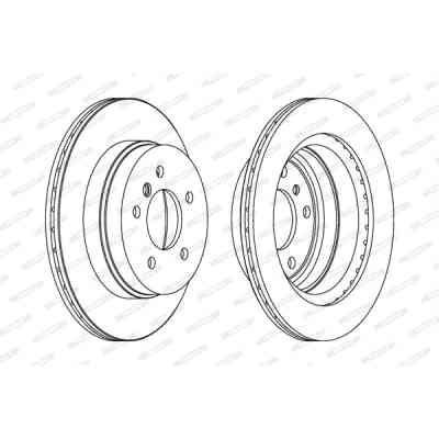 Гальмівний диск FERODO DDF1697C Вінниця