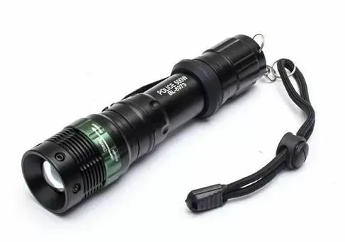 Фонарик Bailong BL-8373, 8-10ч работы, алюминий, Bailong Li-ion 18650, АЗУ, СЗУ, BOX Полтава