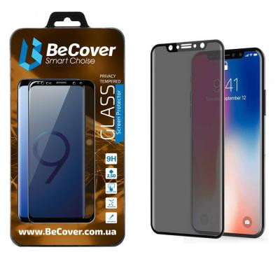Стекло защитное BeCover Anti-spying Samsung Galaxy M10 SM-M105 Black (703918) Винница - изображение 1