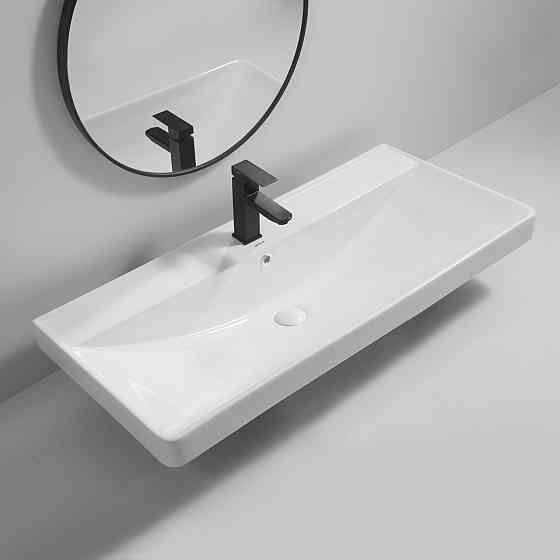 Раковина меблева MIXXUS PREMIUM STYLE-1504 1000х480х190mm з отвором під змішувач та переливом  ( MP6501 ) Харьков