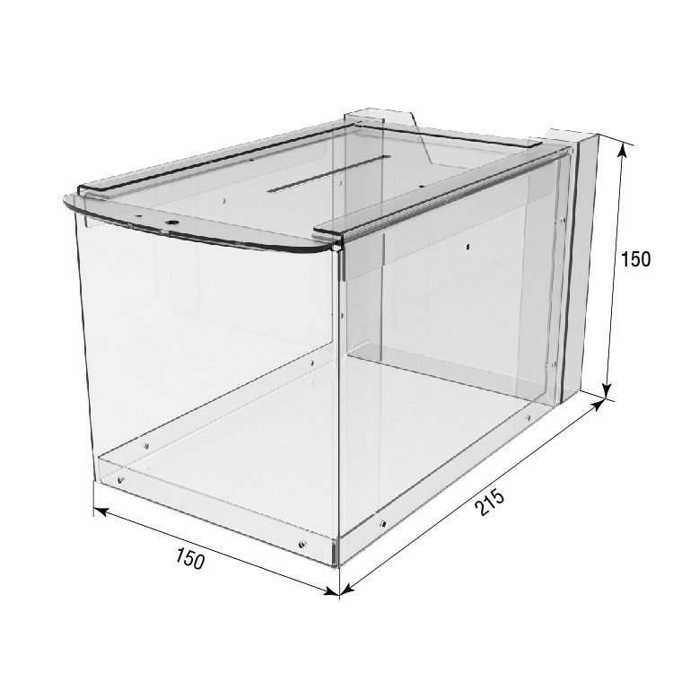 Скринька для пожертвувань EKOSTAR 150х215х150 Київ - фото 4