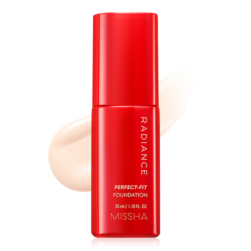 Тональна основа для обличчя Radiance Perfect-Fit Foundation SPF 30 PA++ №21N Missha 35 мл Київ - фото 1