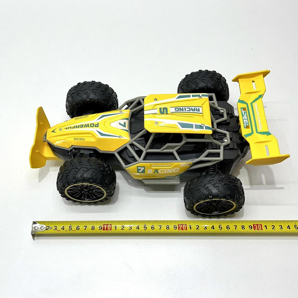 Машинка на радіокеруванні з парогенератором та світлом 32,5см 1:12 Жовта (W338-3) Чернігів - фото 9