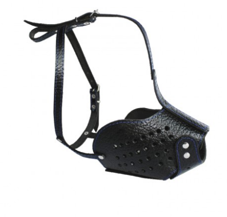 862 Намордник закритий шкіряний "Класика" (Вівчарка) Вінниця - фото 1