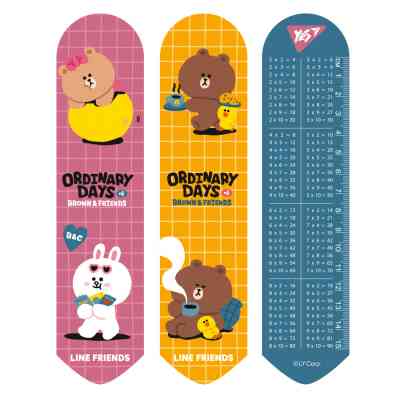Закладки для книг Yes 2D Line Friends brown (708137) Вінниця