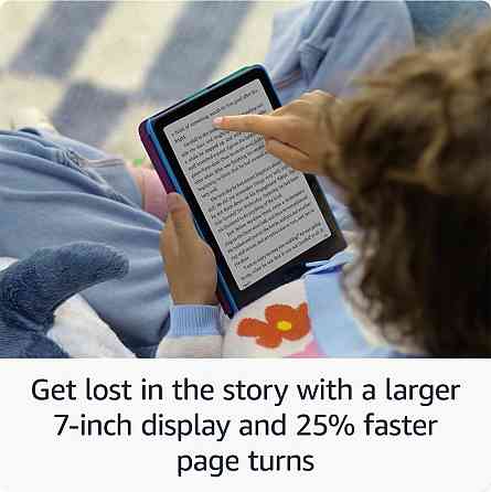 Электронная книга Amazon Kindle Paperwhite Kids (12th Gen) 16GB Black with Cyber City Cover_JP ( 17919 ) Харків