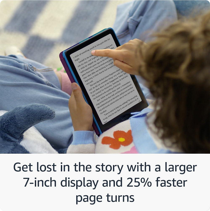 Электронная книга Amazon Kindle Paperwhite Kids (12th Gen) 16GB Black with Cyber City Cover_JP ( 17919 ) Харьков - изображение 3