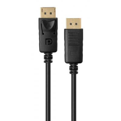 Кабель мультимедійний DisplayPort M to DisplayPort M 3.0m Vinga (VCPDPMM3BK) Вінниця - фото 2