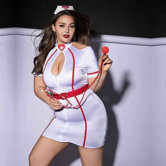 Эротический костюм медсестры JSY P61115 Plus Size Sex Aura Киев