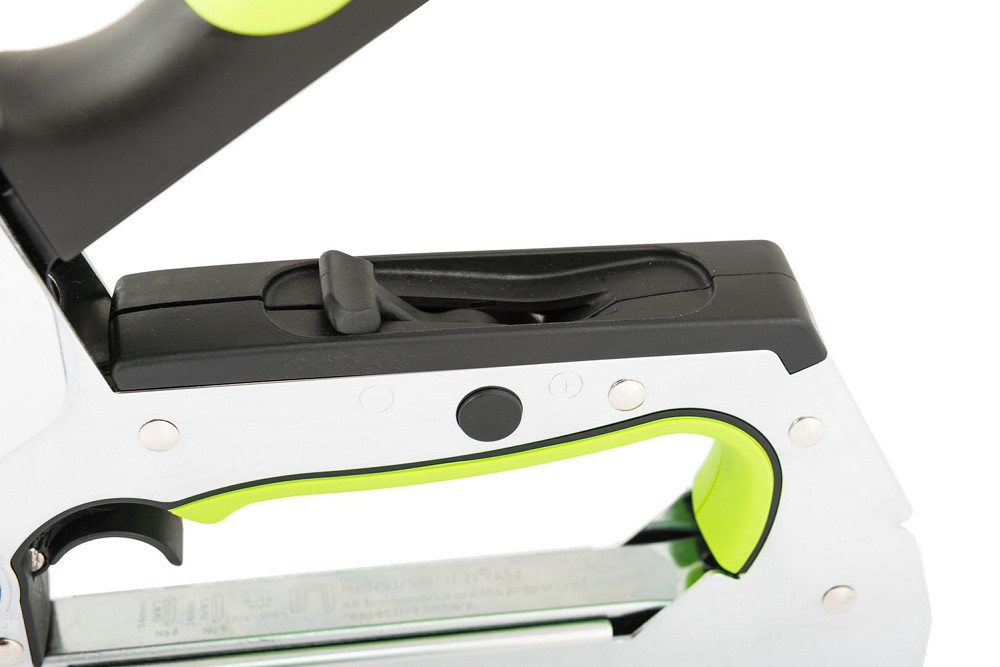 Степлер тригерний ресорний WERTVOLL 3-В-1 скоба R53 4-14мм/шпилька 14 мм/цвях 14 мм корпус метал/ергоном TPR FX-1105 Коломия - фото 9