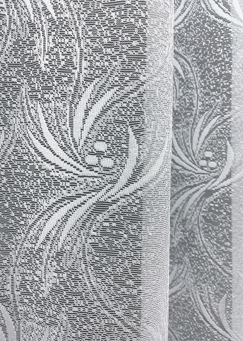 Тюль VR-Textil 644т Жакард Преміум Білий 200х270 см (40-595) Київ - фото 6