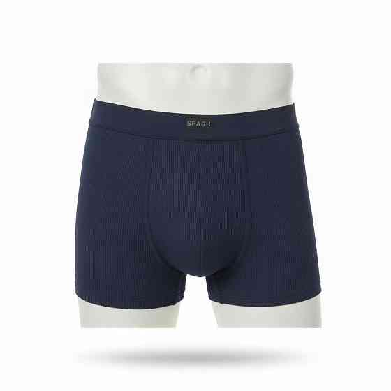 Мужские трусы-боксеры из хлопка (cotton) 2XL Темно-синий, XL Харьков