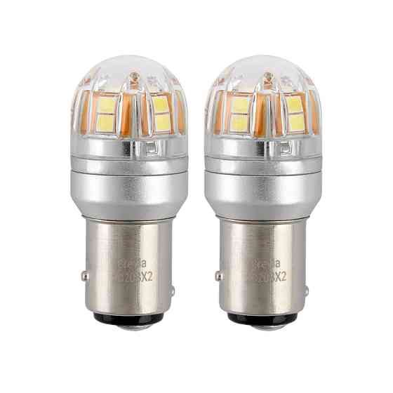 Автолампа Brevia S-Power LED P21/5W 330Lm 15x2835SMD 12/24V CANbus, 2шт Львів