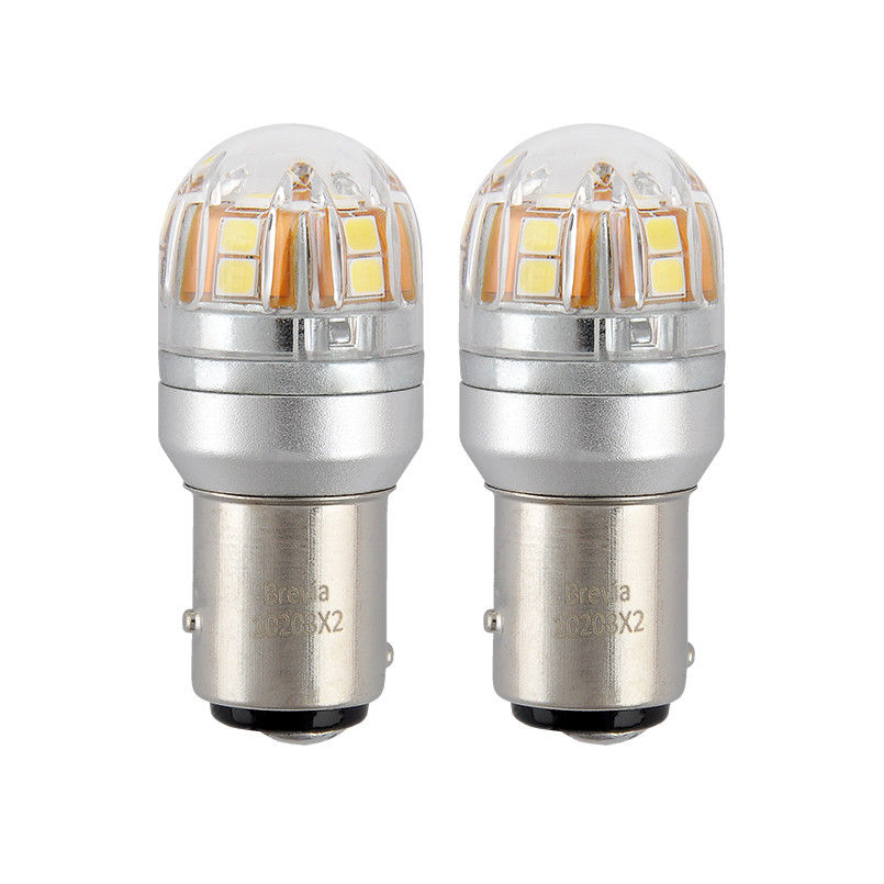 Автолампа Brevia S-Power LED P21/5W 330Lm 15x2835SMD 12/24V CANbus, 2шт Львів - фото 3
