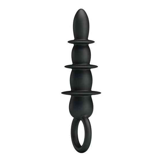 Анальный стимулятор BLACK PRETTY LOVE BI-014539 Sex Aura Киев