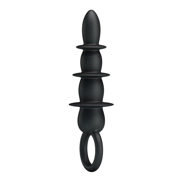 Анальный стимулятор BLACK PRETTY LOVE BI-014539 Sex Aura Киев - изображение 3