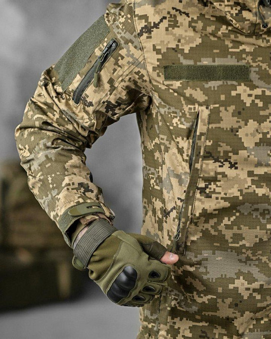 Весняна тактична куртка Mossad піксель Одеса - фото 5