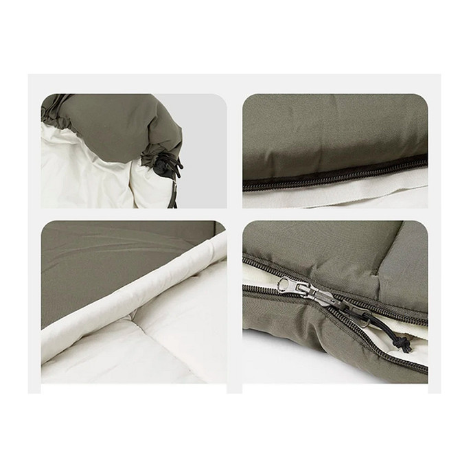 Спальний мішок Naturehike LD150 CNK2300SD016, темно-зелений Київ - фото 5