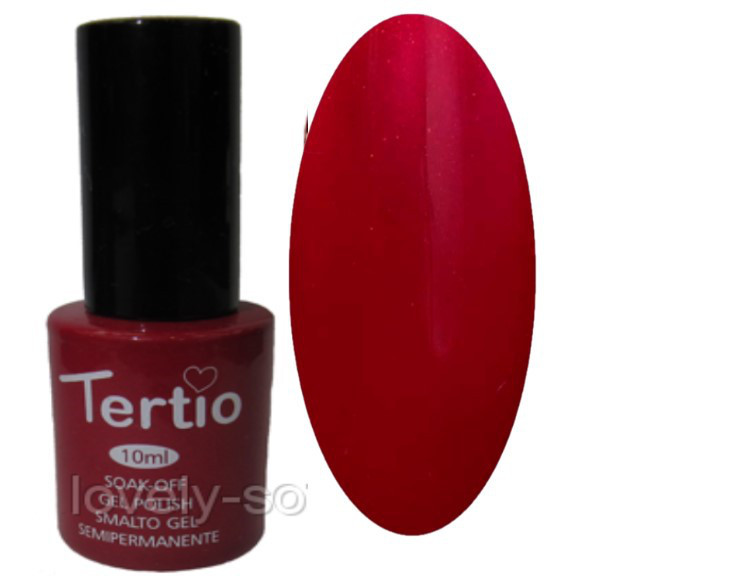 TERTIO гель - лак № 094 (стигла вишня з мікроблиском) 10 мл Київ - фото 1