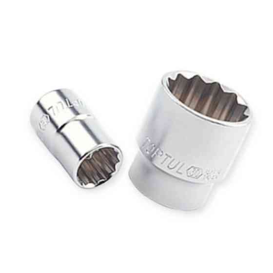 Головка торцевая двенадцатигранная 1/2 27мм CrV Мукачево