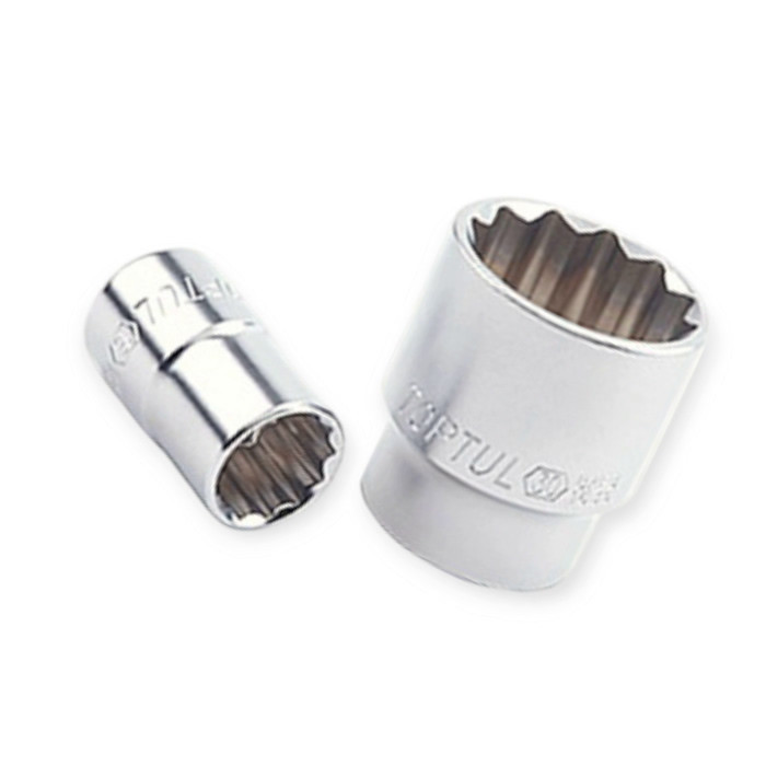 Головка торцевая двенадцатигранная 1/2 27мм CrV Мукачево - изображение 1